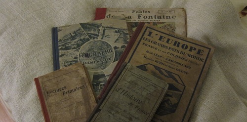 Photographie de livres anciens