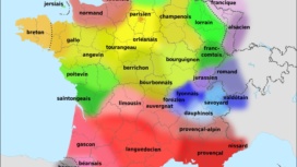 Carte des langues, dialectes et patois de France