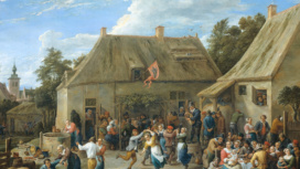 Tableau de David Teniers - La Fête au Village